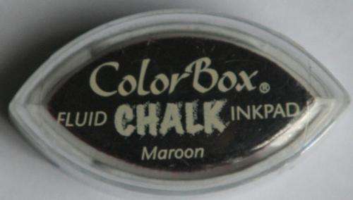 Color Box Fluid Chalk Inkpad - Maroon