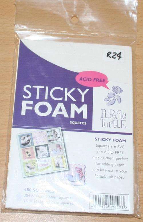 Purple Turtle Foam Squares