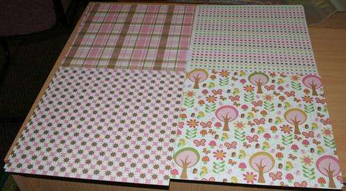Brown & Pink Scrapbook Kit