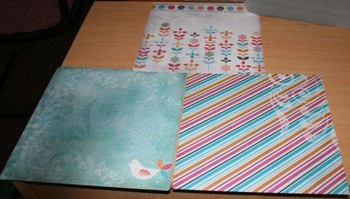 Blue Bird Scrapbook Kit