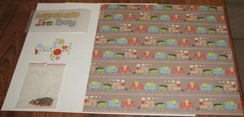 Nana's Kids - Boy Scrapbook Kit - Mamma's Boy