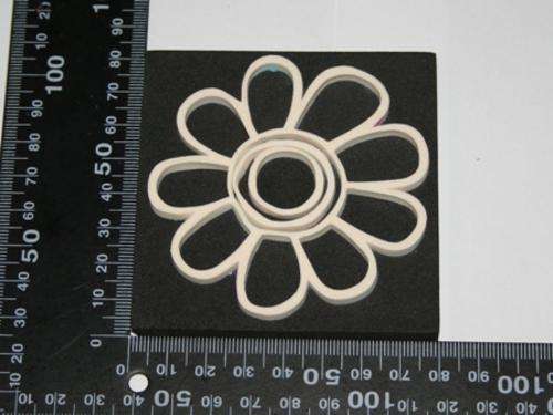 Foam Stamp -Flower 004