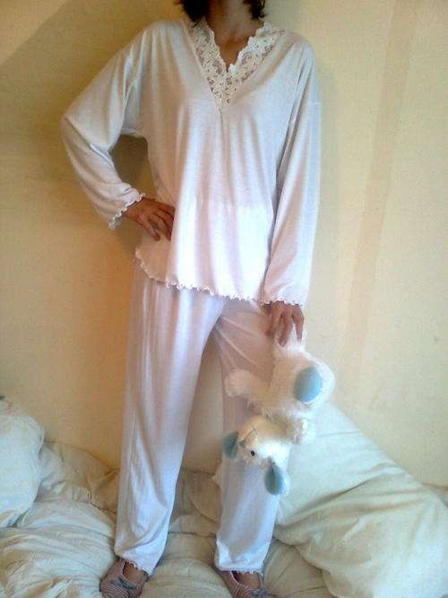 Ladies Long Sleeve  Sleepwear - Pajamas.
