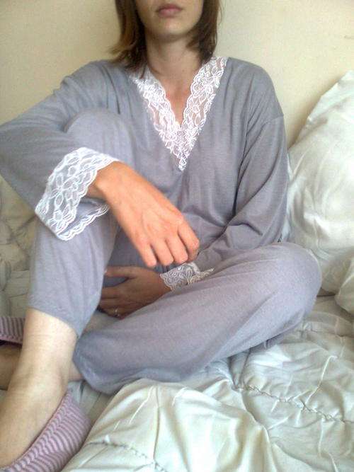 Ladies Long Sleeve Sleepwear - Pajamas.