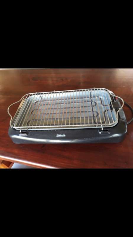 Sunbeam Deluxe BBQ Smokeless Health grill