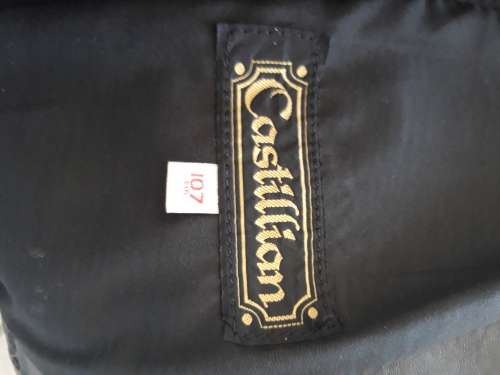 Mens Vintage Castillian Leather Waist coat.  size M - L