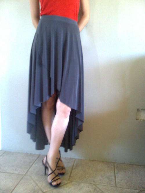Hi-Lo Skirt.  Formal, Informal,  Casual, Office, Matric Dance.