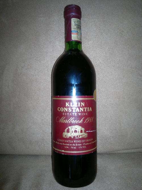 KLEIN CONSTANTIA 1988. VINTAGE COLLECTORS WINE