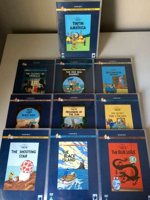 The Adventures of Tintin DVD Series