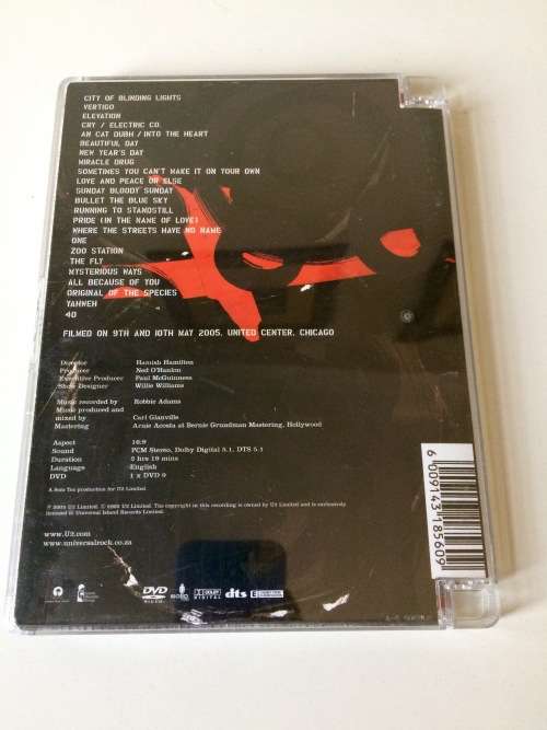 U2 Vertigo DVD