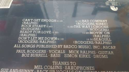 Bad Company - Bad Company -  Sealed Unopend Original Press Record - LP NM Sleeve VG+