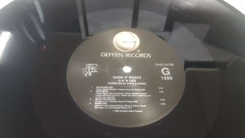 Guns N' Roses - G N' R Lies - 1988 US Press LP Vinyl Record - Vg++ VG++ - Possibly US 1st Press