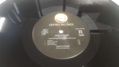 Guns N' Roses - G N' R Lies - 1988 US Press LP Vinyl Record - Vg++ VG++ - Possibly US 1st Press