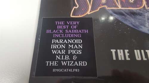 Black Sabbath - The Ultimate Collection - 4 x Record Box Set - Mint Sealed Vinyl
