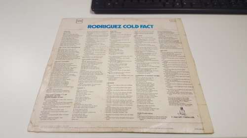 Rodriguez  - Cold Fact 1974 SA Press Vinyl Record SXBS 7000