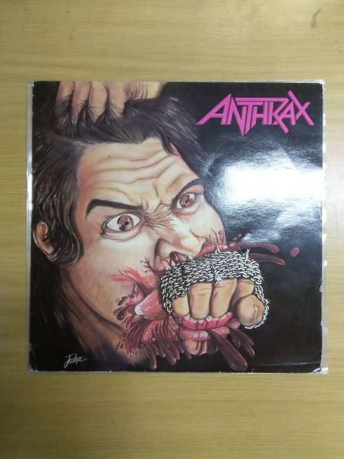 Anthrax Fistful Of Metal Vinyl LP UK 1984 - MFN 14