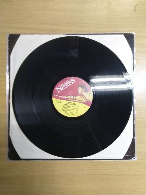 Anthrax Fistful Of Metal Vinyl LP UK 1984 - MFN 14