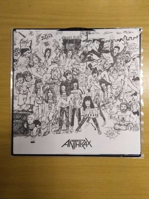 Anthrax Spreading The Disease Vinyl LP US 1985 - 07567-90480-1