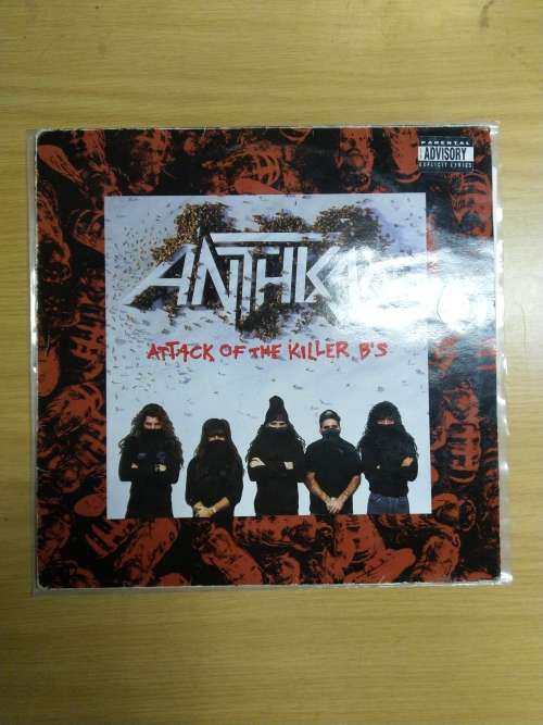 Anthrax Attack Of The Killer B's Vinyl LP UK 1991 - ILPS 9980