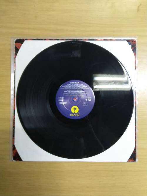 Anthrax Attack Of The Killer B's Vinyl LP UK 1991 - ILPS 9980