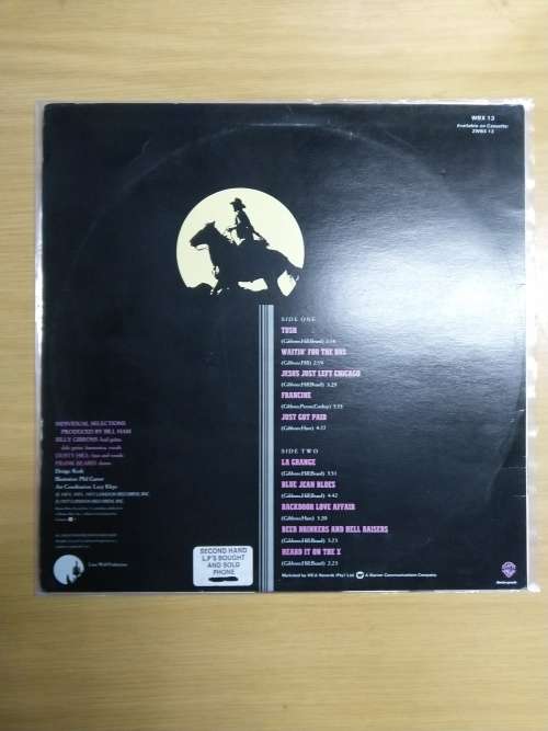 ZZ Top The Best Of Vinyl LP South Africa 1977 - WBX 13