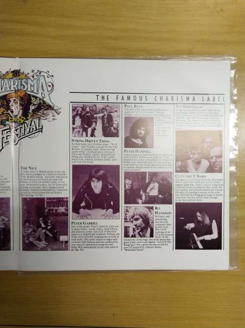 Various Charisma Festival Vinyl LP SA 1977 - 6641 701