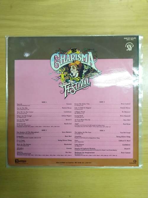 Various Charisma Festival Vinyl LP SA 1977 - 6641 701