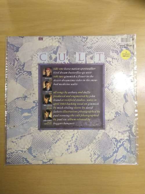 The Cult - Dreamtime - UK - 1984 - LP EX Sleeve VG+