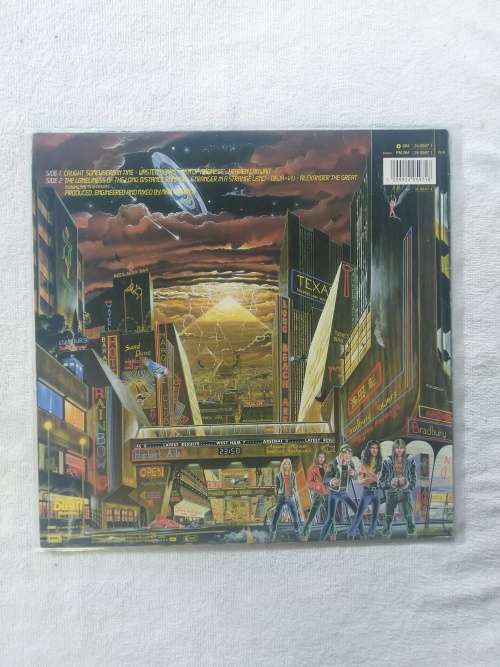 Iron Maiden - Somewhere In Time - Holland - 1986 - Sleeve VG+ LP VG