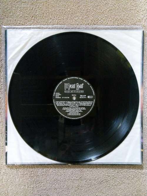 Meat Loaf - Bad Attitude - Germany - 1984 - Sleeve VG+  LP VG+