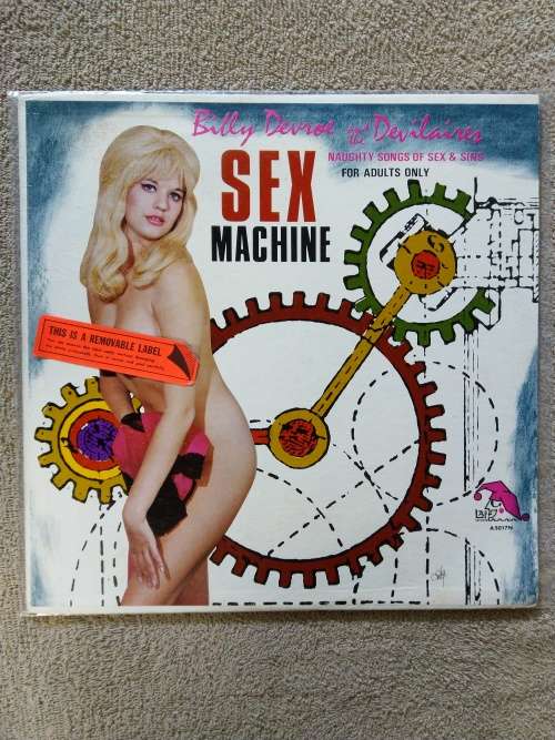 Sex Machine - Billy Devroe - US Press - Sleeve VG+  LP EX