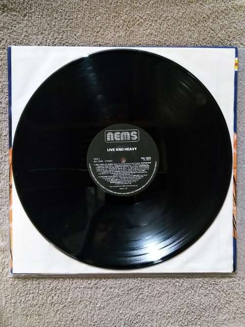 Live and Heavy - UK - 1981 - Sleeve EX  LP EX