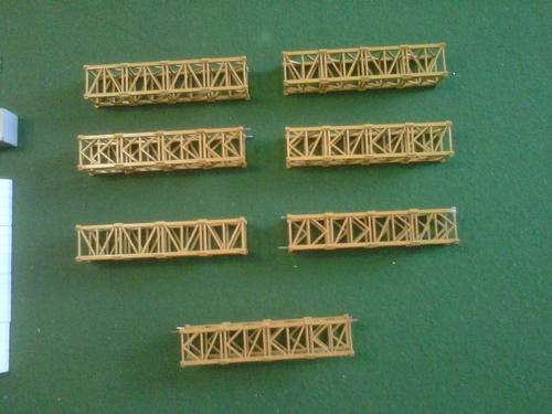 Liebherr Tower Crane Model - Extra Sections - Loose add ons