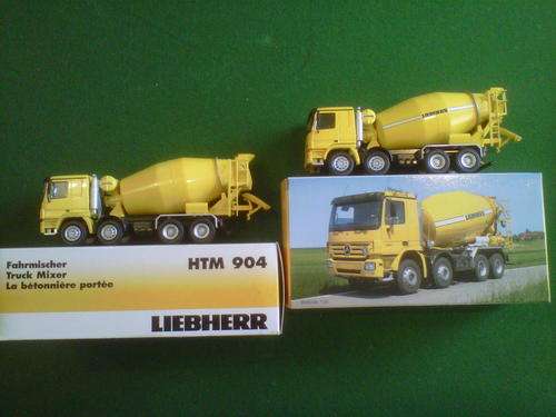 Liebherr Concrete Truck Mixer Models