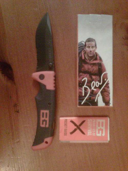 Bear Gryll Pocket Knife For Sale - Gerber!!!