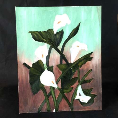 Original Santie Hayward Still Life Oil on Board (500 x 400)
