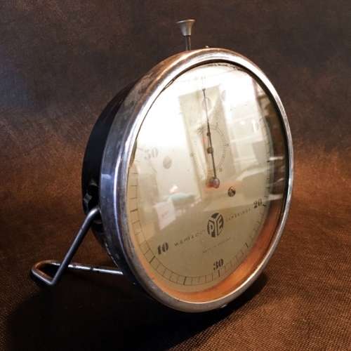 Large Collectable Vintage Metal English Timer (Not Working)