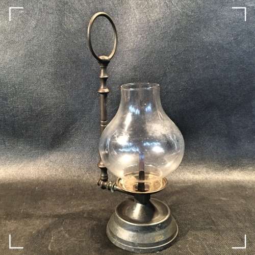 Vintage Glass and Brass Carry Lantern!!!