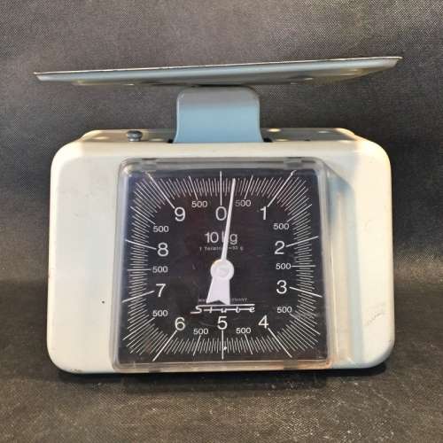 Vintage Enamel Stube German Scale (No Weight Bowl)
