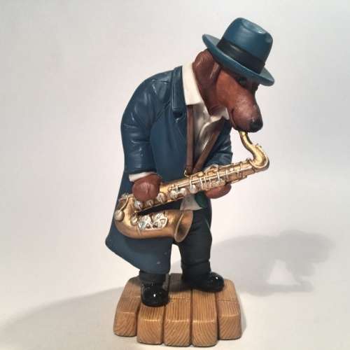 Rare Robert Harrop DP137 "SMOOTH SAX" DACHS MEISTER