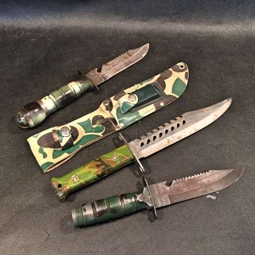 Vintage Hunting Knife Collection (1980's)
