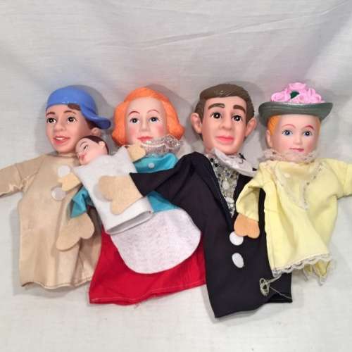Rare Family Hand Puppet Collection (Perfect Condition)