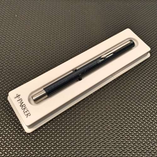 Vintage Parker Fountain Pen (Metallic Blue - Original Box)
