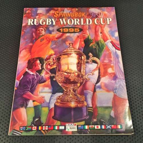 RARE!!! 1995 Springbok Rugby World Cup Magazine (SAA)