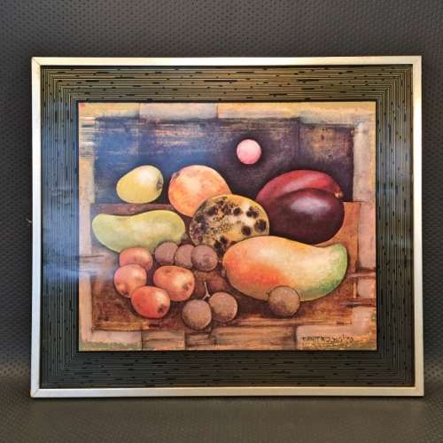 Framed Ernst de Jong Still Life Print (320mm x 400mm)