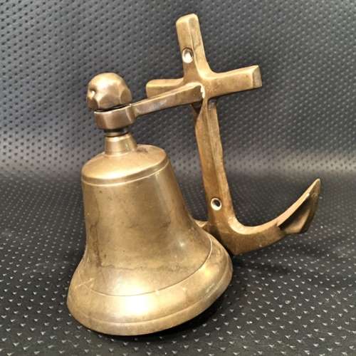 Solid Brass Nautical Themed Wall Mount Bell
