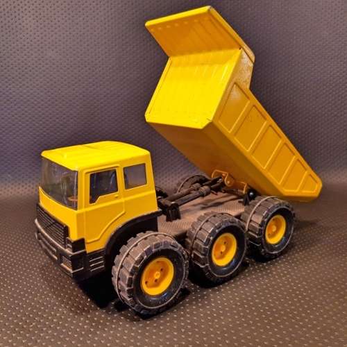 Large Metal and Hard Plastic Tipper Truck