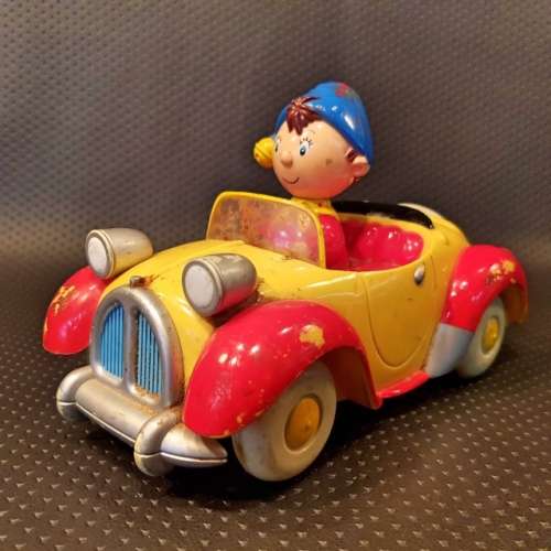 Original Hard Plastic Noddy and Car Figurine!!!