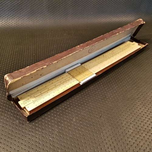 Vintage Unique Electrical Slide Rule (Made In England)