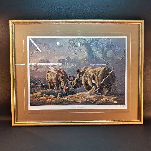 Framed, Signed Original Kobus Moller "Tranquil Evening" (700mm x 600mm)